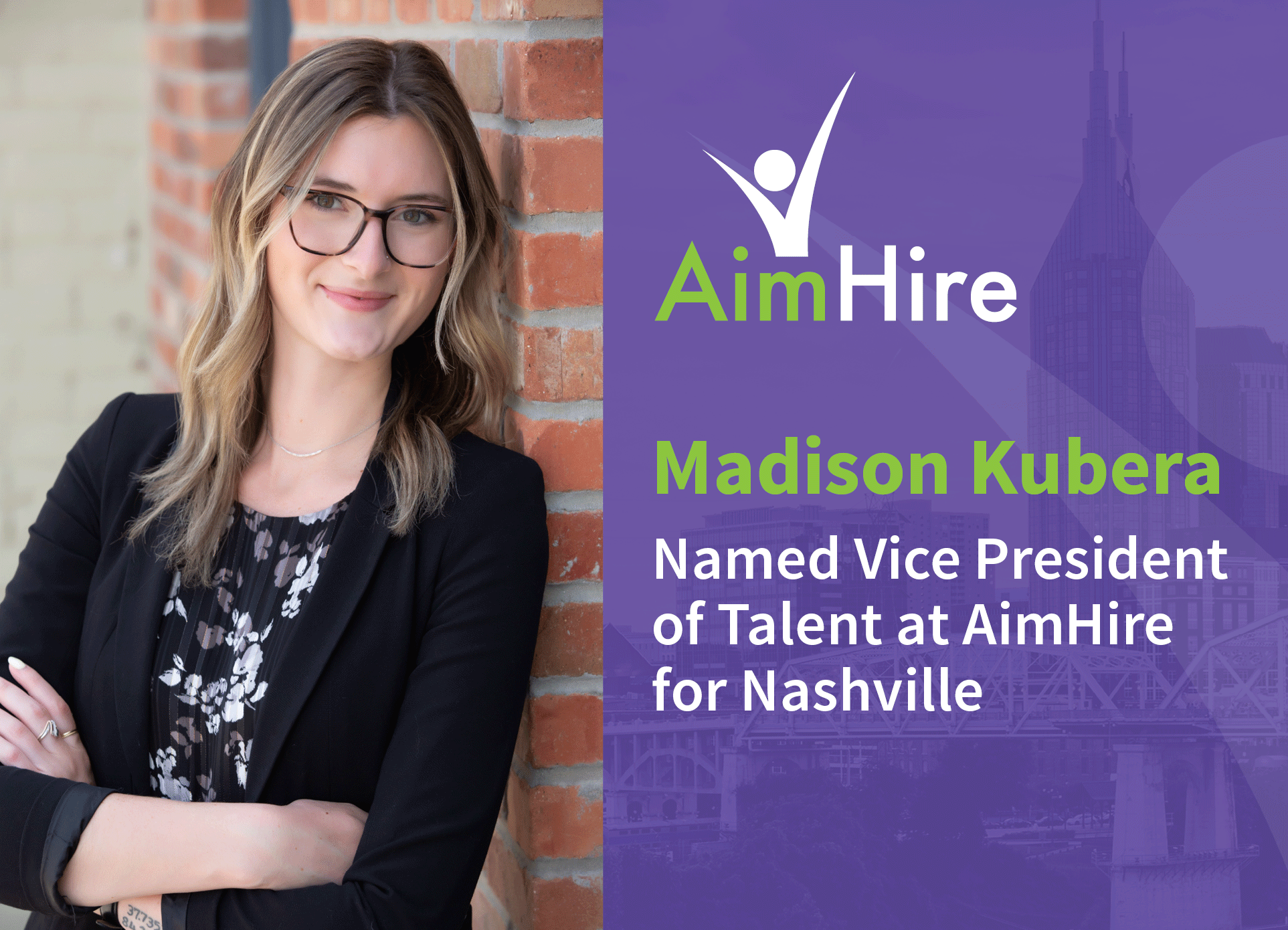 AIMHire Madison Kubera named vicepresident web